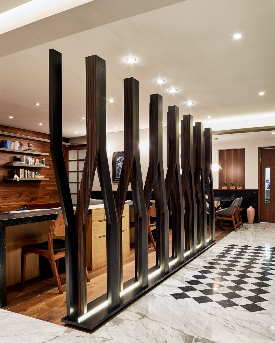 墨西哥豪华公寓,经典与现代的完美融合-11