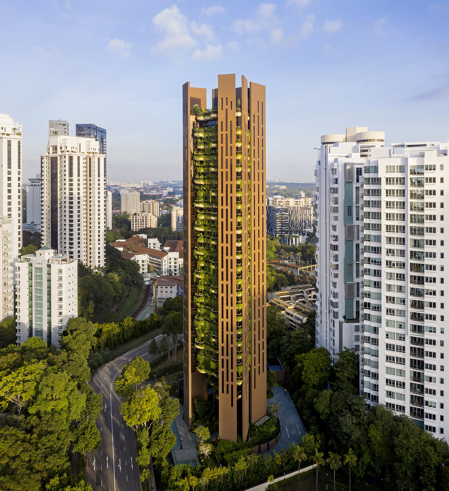 EDEN公寓楼，新加坡/将新加坡的花园景观推向天空-69