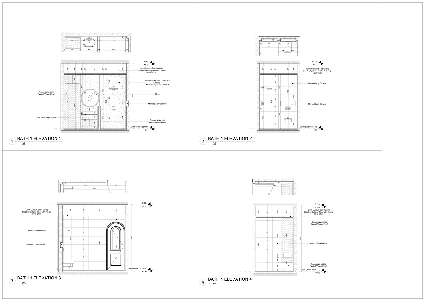 Villa ( Working Drawings ) Dubai, UAE.-15