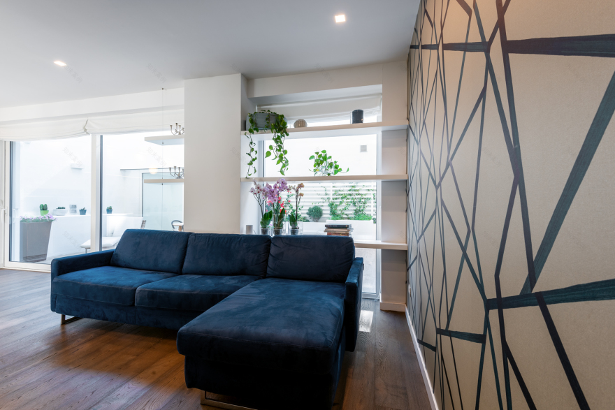 罗马“Casa Aventino”公寓,翻新改造的室内设计佳作-3