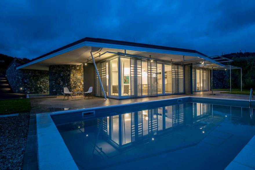 绿意盎然 | 意大利传统石屋的现代演绎-28