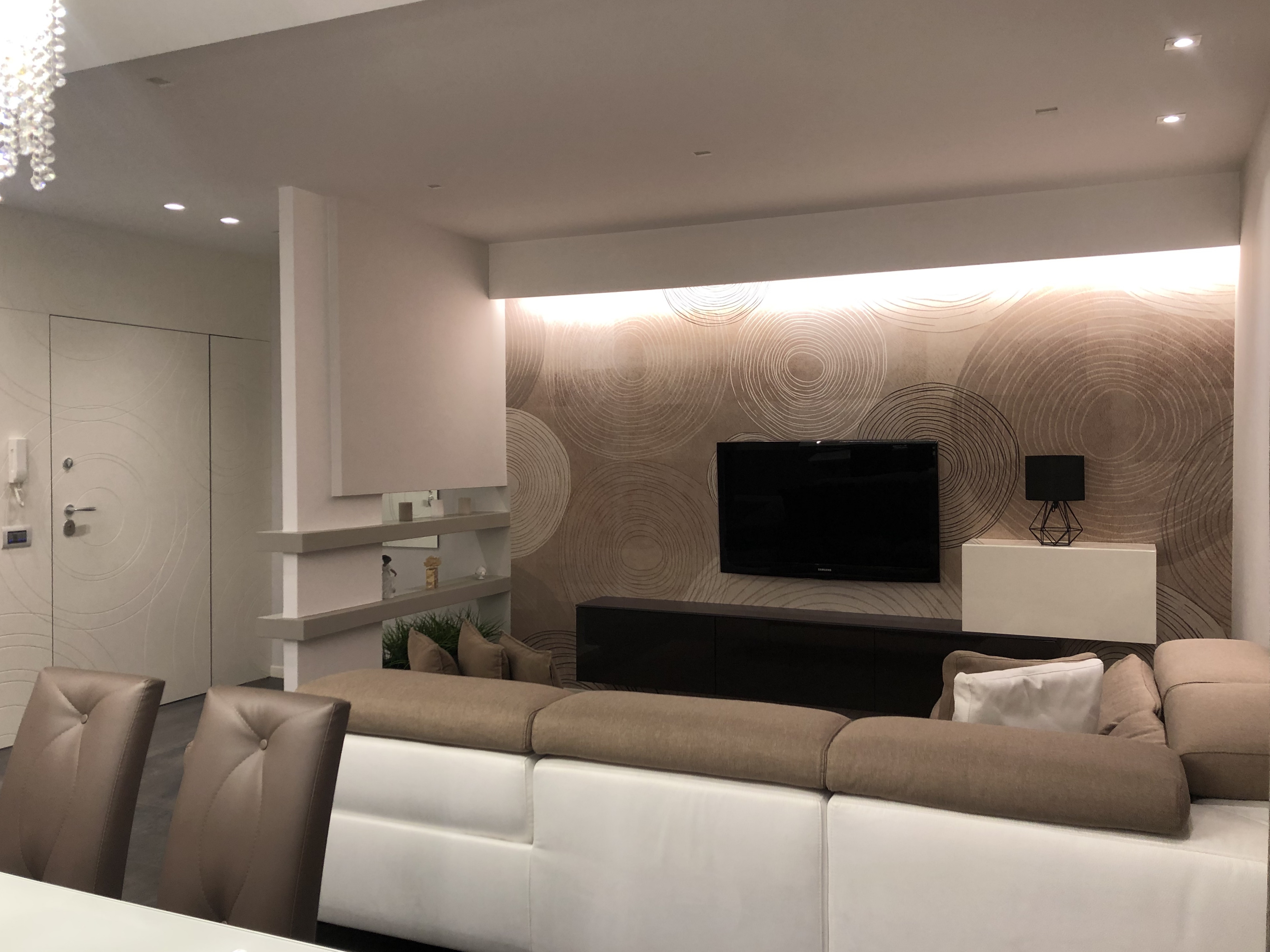 现代简约风公寓改造，干净利落重塑空间比例-3