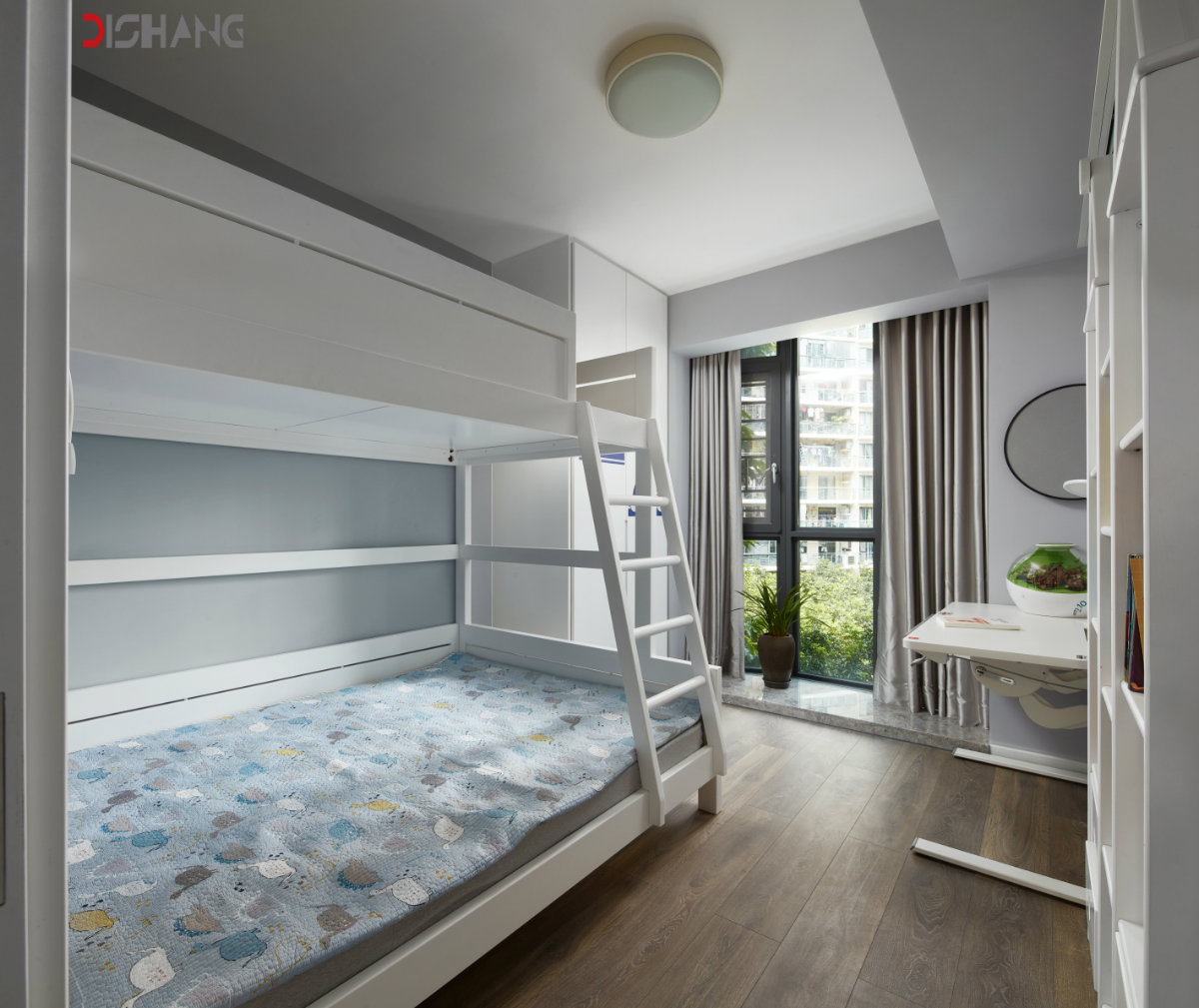 温馨家园，160平现代风纵享悠然-17