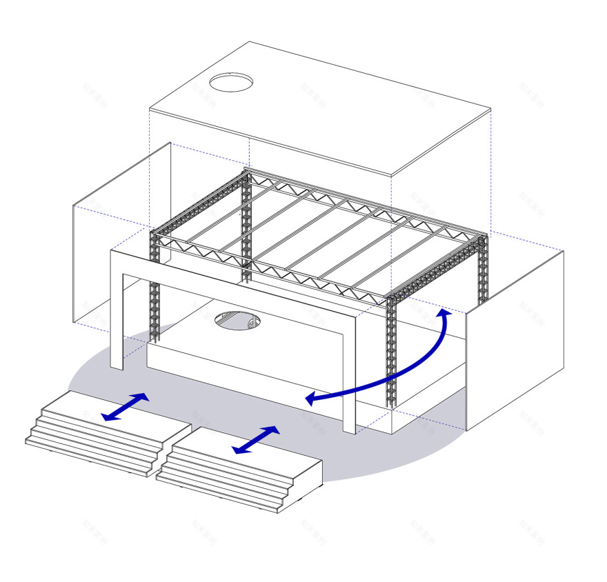 米兰“BASE 庭院”文化综合体-3