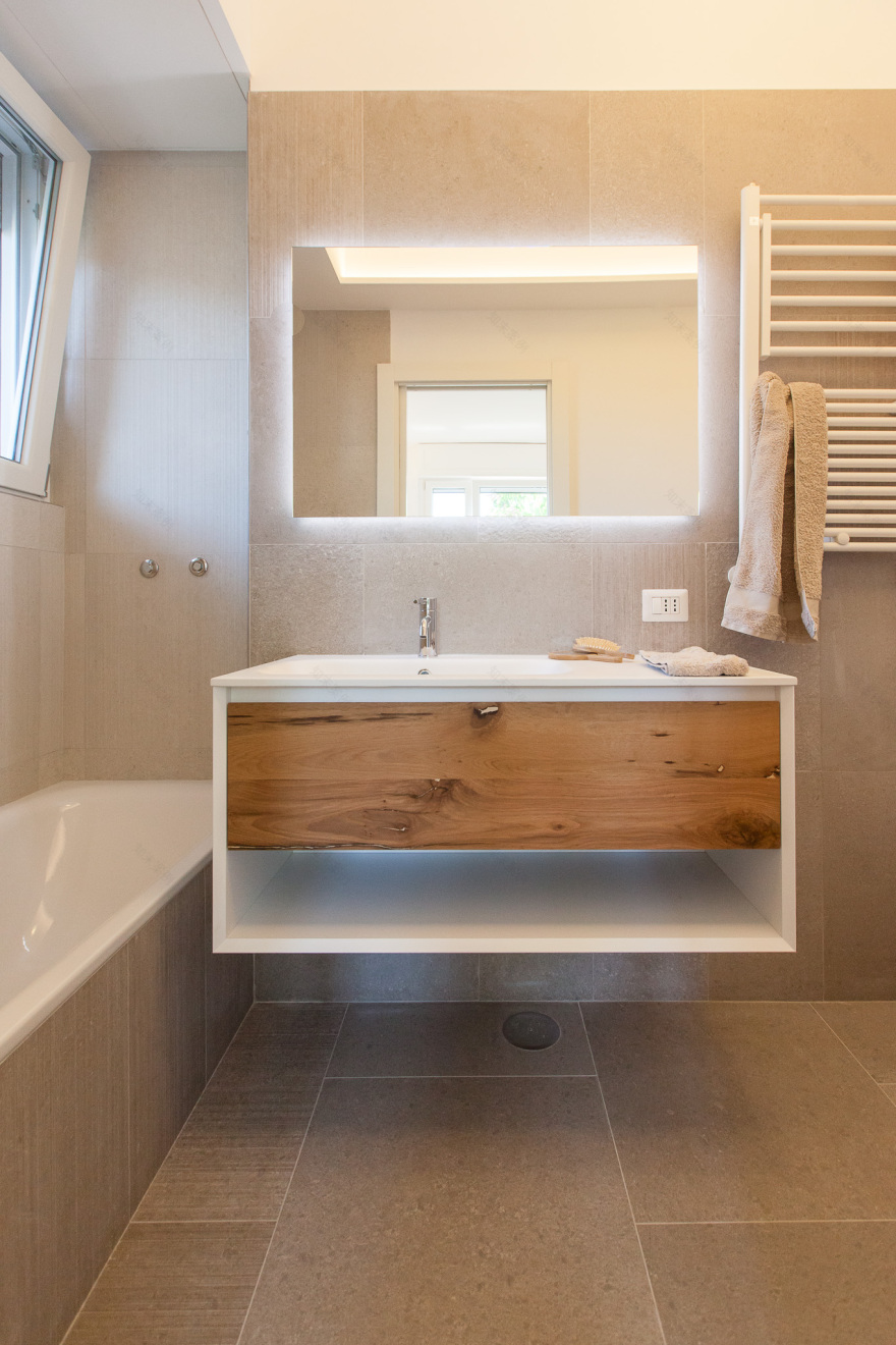 罗马南郊公寓的灵动空间设计-22