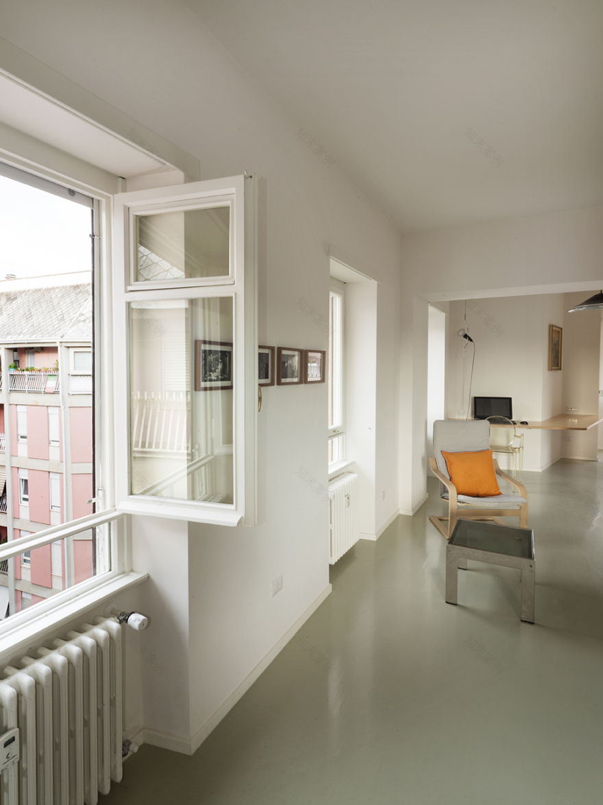 绿意环绕的都市别墅 | 致敬 Mario Ridolfi 的设计之作-10