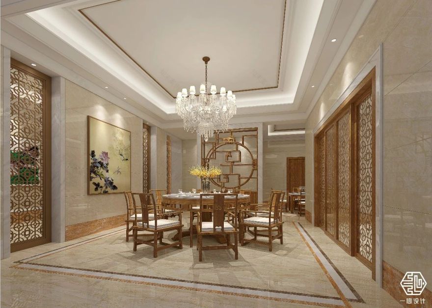 中式餐厅设计-13