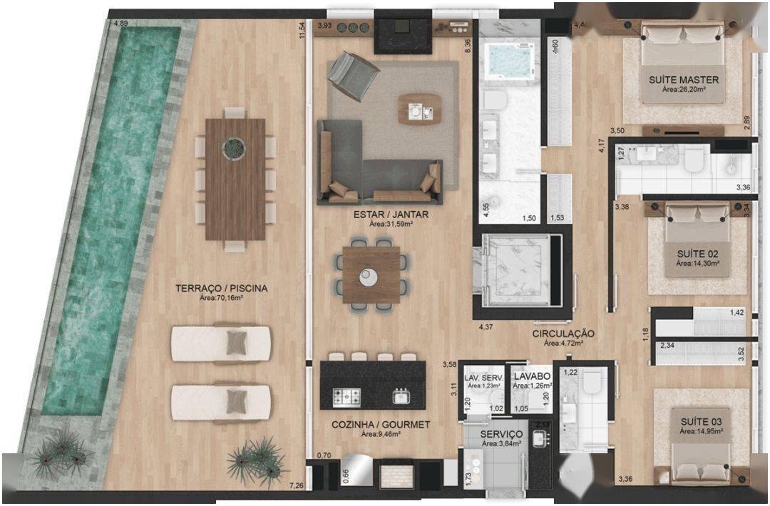 Capítulo 1 公寓丨巴西丨ABF Developments,OSPA-68