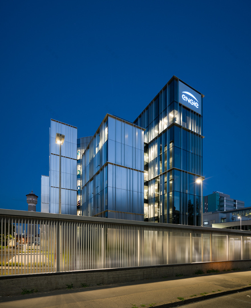 Engie 总部办公建筑 | 节能环保,室内外一体化的现代设计-6
