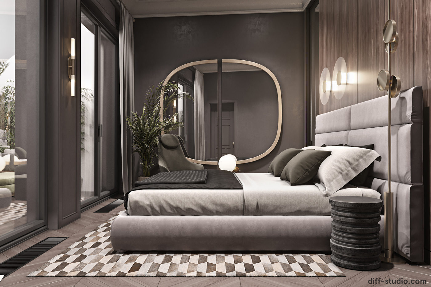 莫斯科 5 米高挑公寓丨俄罗斯莫斯科-28