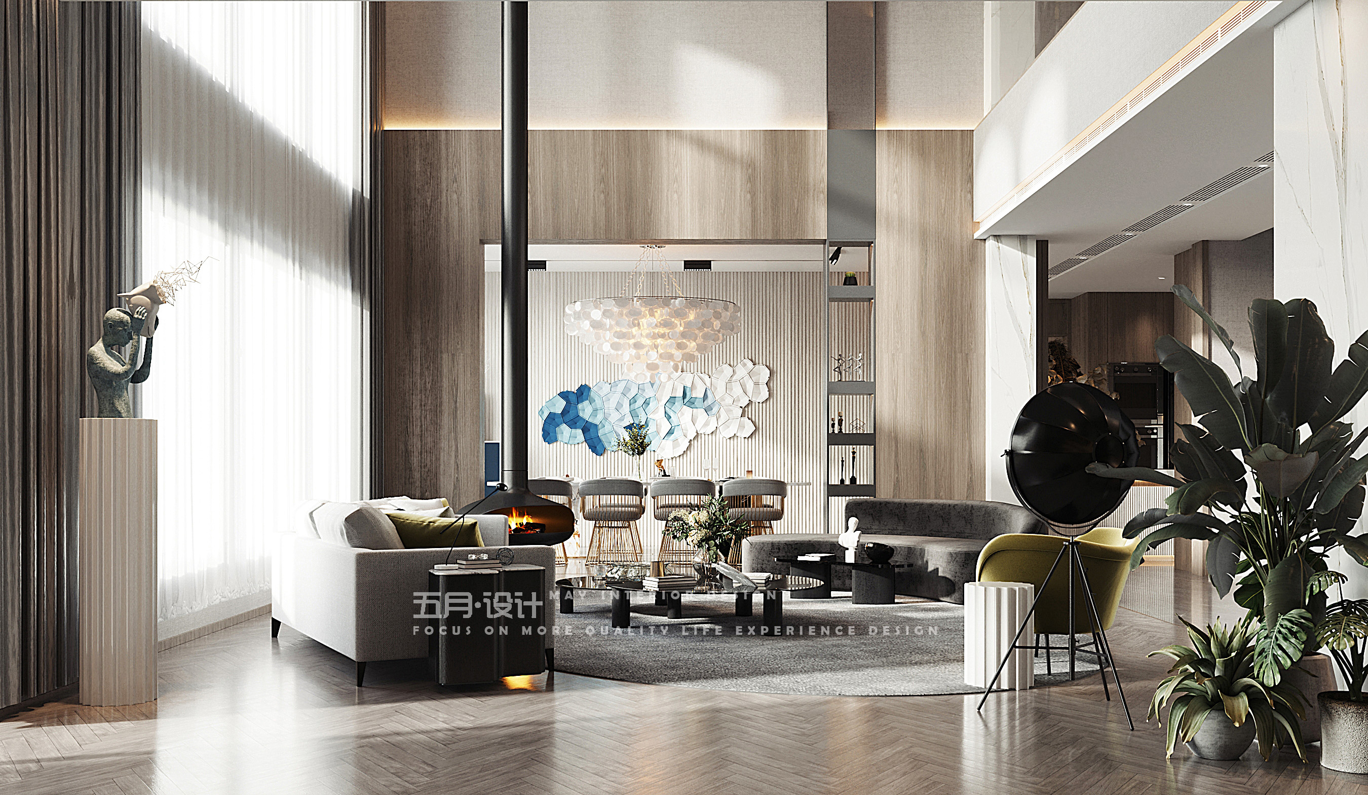 新作·一栋把幸福传承下去的时尚别墅-24