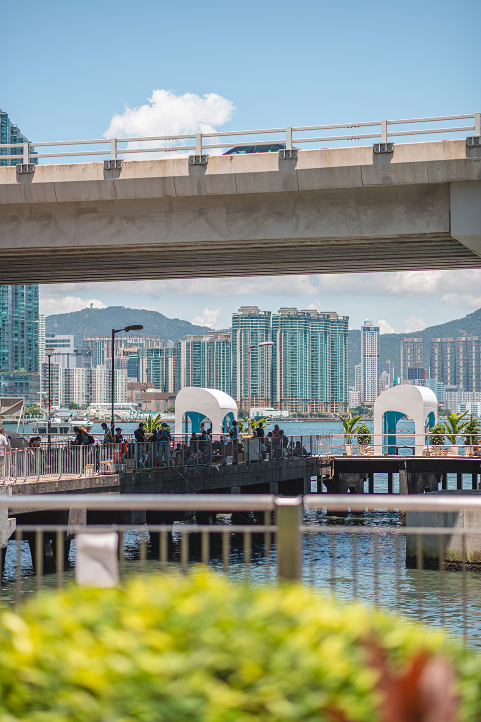夏季凉亭，香港/维多利亚港公共码头上首个俯瞰狮子山的艺术装置-61