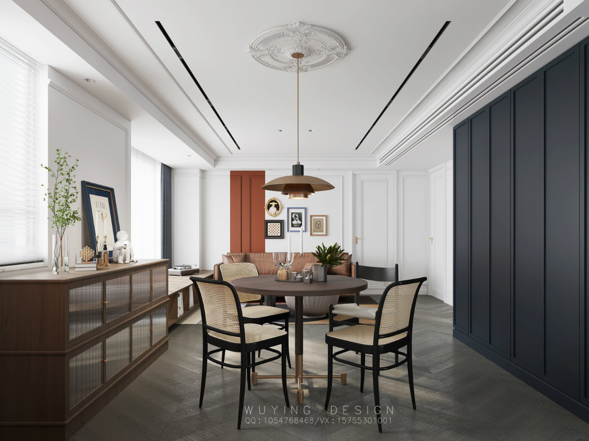 复古混搭风格丨無影设计表现-4