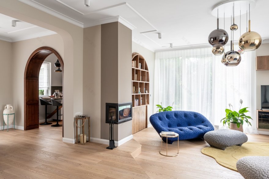 经典与现代的完美融合 | 温暖宜居的独立屋设计-5