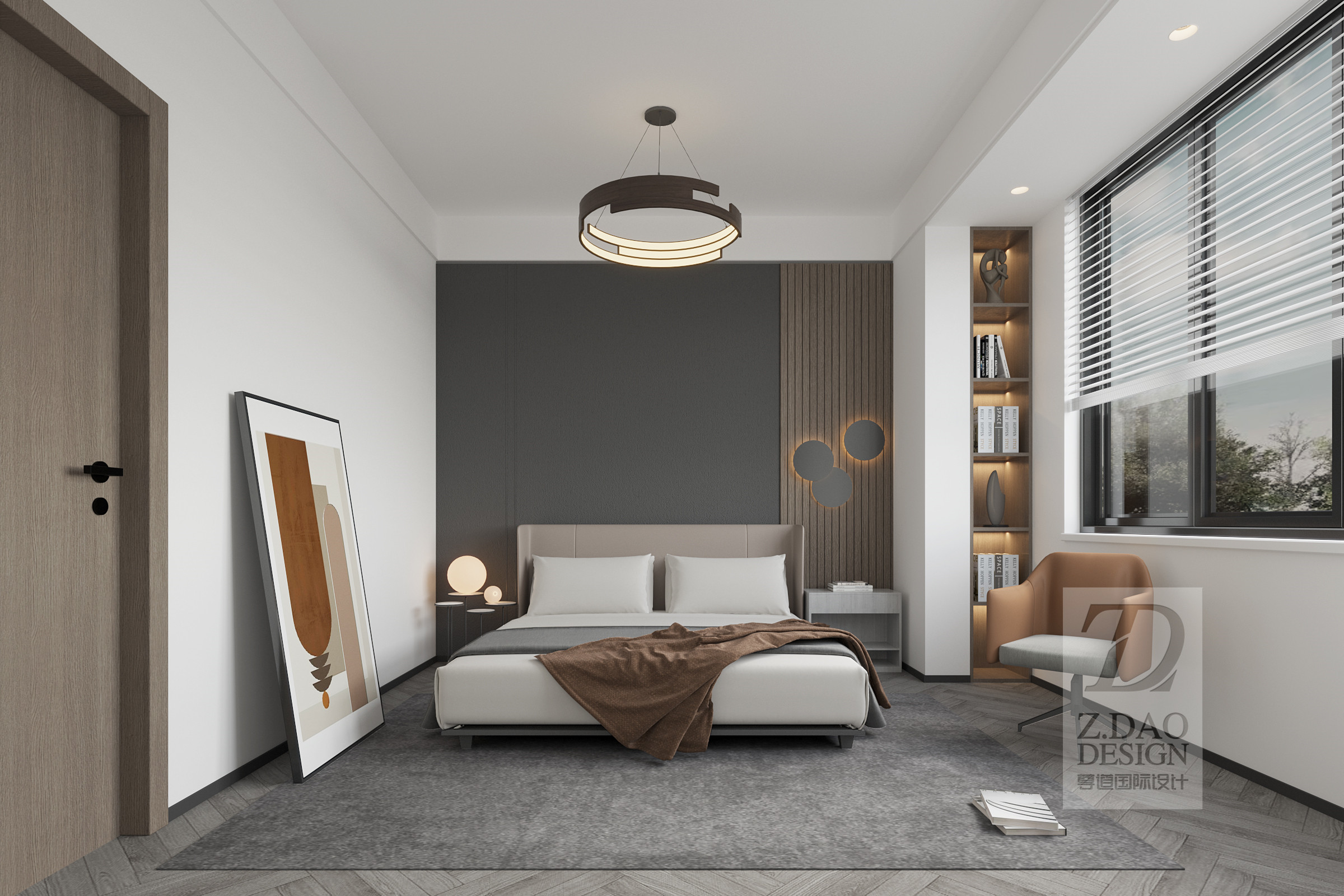 合肥悦湖山院 170㎡现代台式风装修设计 | 境·谧-28