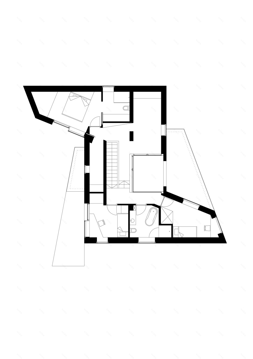 意大利白色大理石别墅,现代简约风格-16
