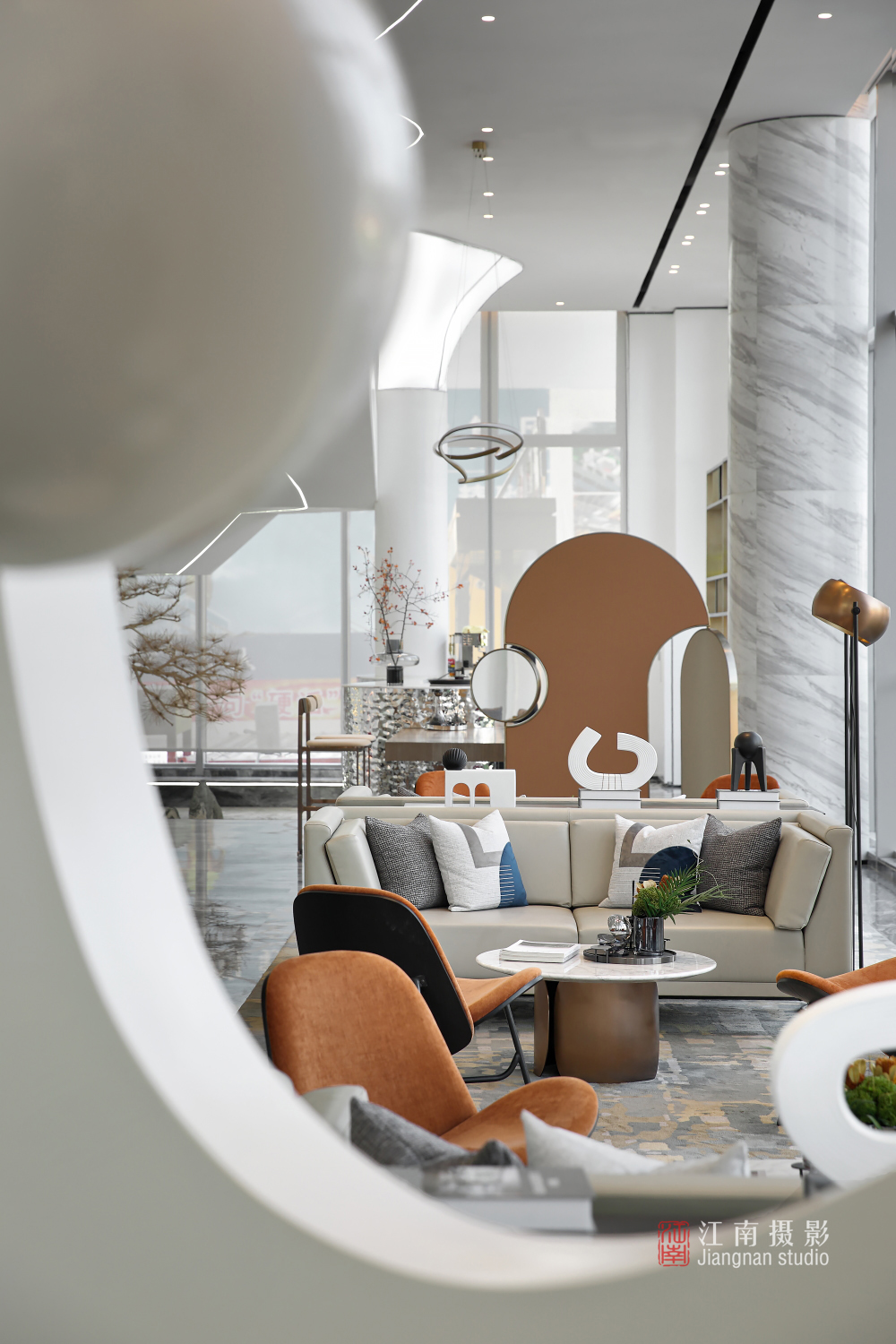 天健阅江来|销售中心摄影|样板房拍摄|商场展馆餐厅摄影-11