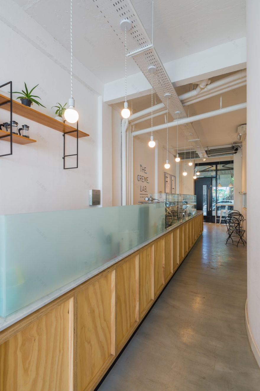 阿根廷白绿相间冰淇淋实验室-7