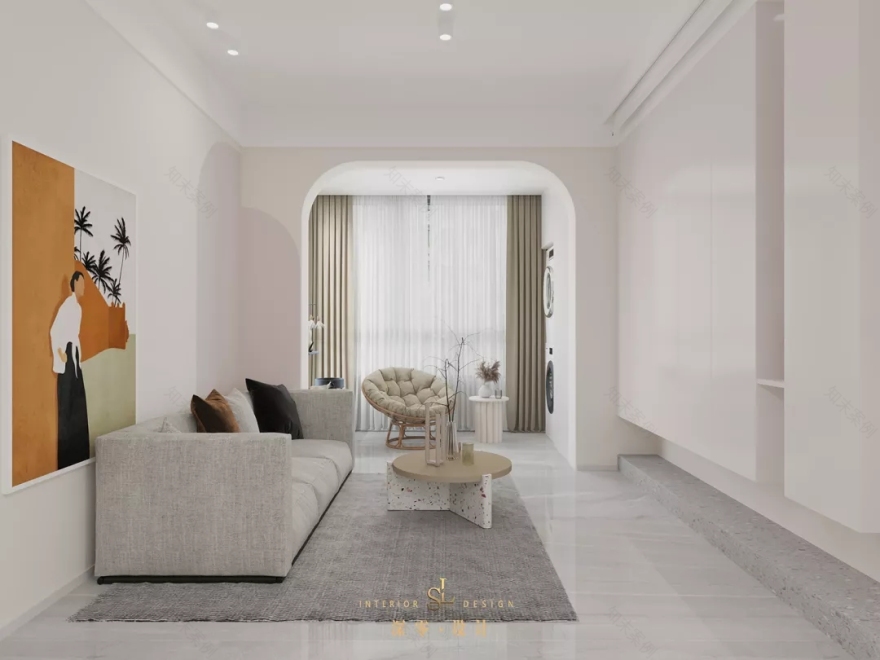 春日浪漫婚房设计丨中国合肥丨深零设计-56