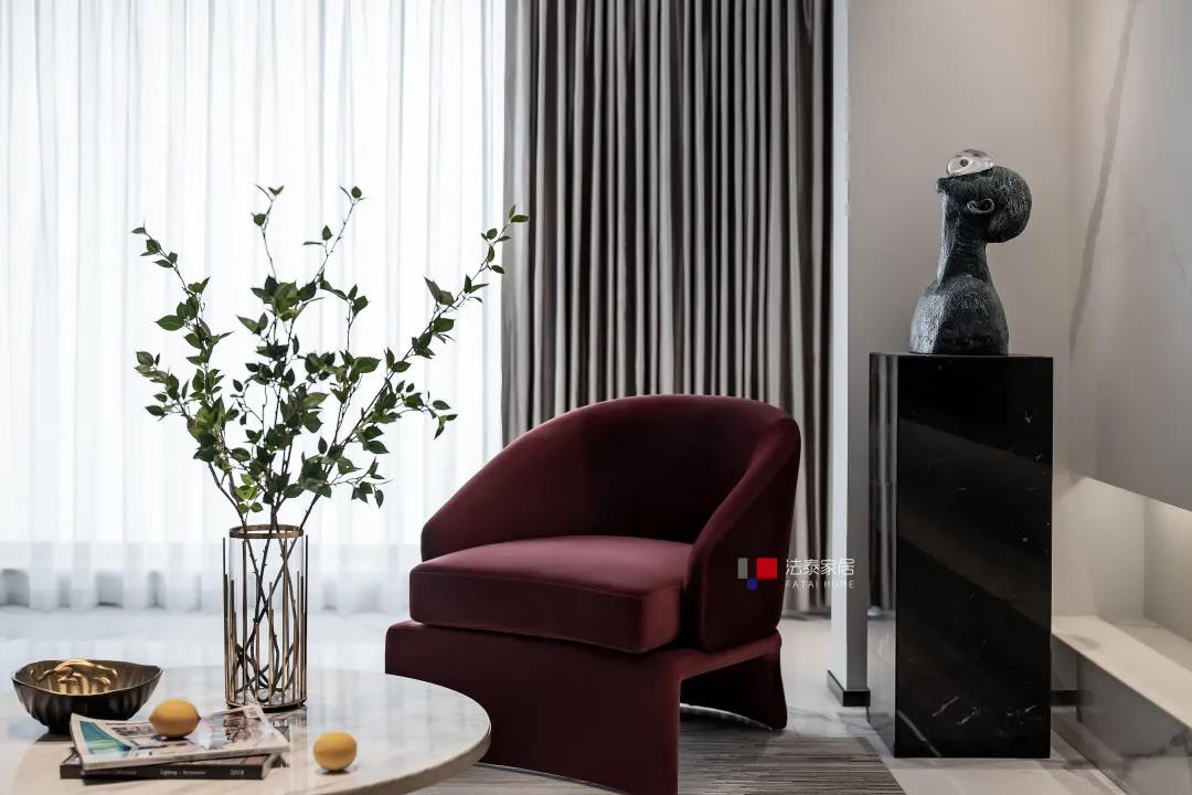 武汉 200㎡现代轻奢家居,融入古典元素,打造温馨共享空间-17