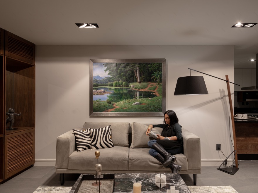 重塑公寓空间,打造公私分明的生活环境-7