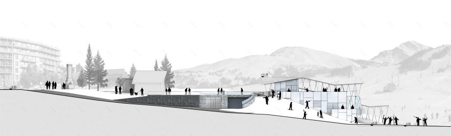 雪山之巅的现代“奖牌广场”-5