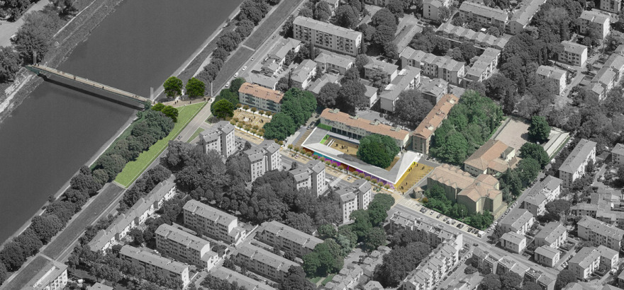 佛罗伦萨“小岛广场”城市景观设计 | 创新、环保、多功能-5