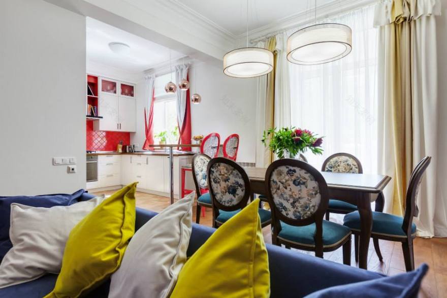 乌克兰基辅现代普罗旺斯风格家居设计-2