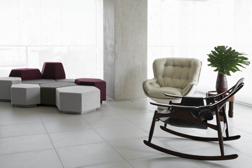 巴西设计公寓 | 工业风木饰面打造男性化魅力空间-23