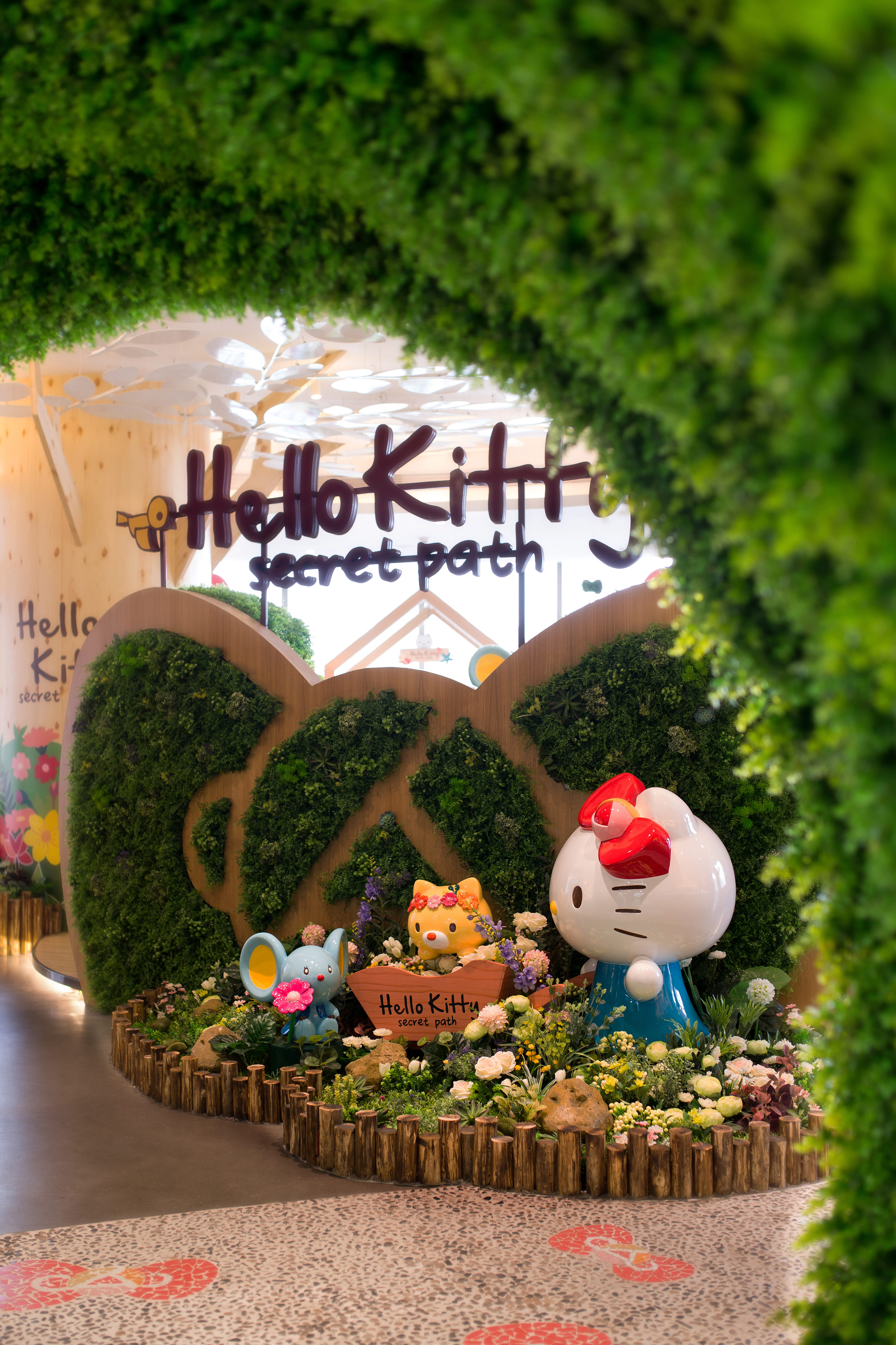 朗昇设计|深圳Hello Kitty Secret Path餐厅设计-向大自然致敬-2