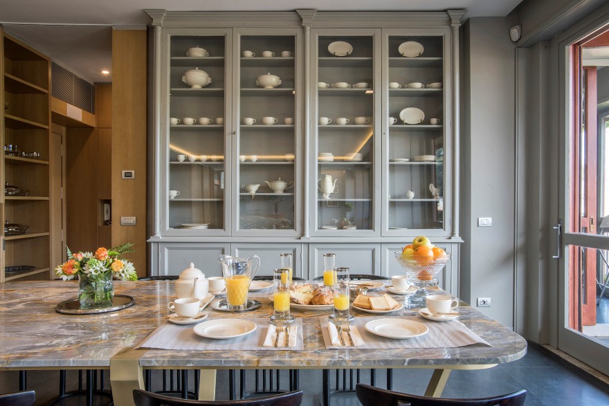 鸟语绿意中的宁静空间——罗马 Gianicolo 与 Trastevere 间 Oasi 公寓设计-10