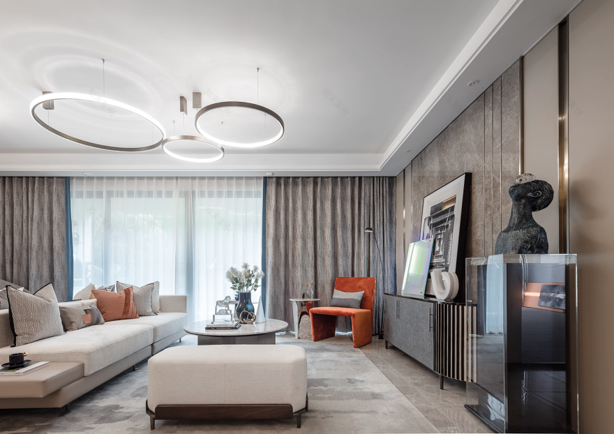 旭辉运河公元样板间A·B户型-3