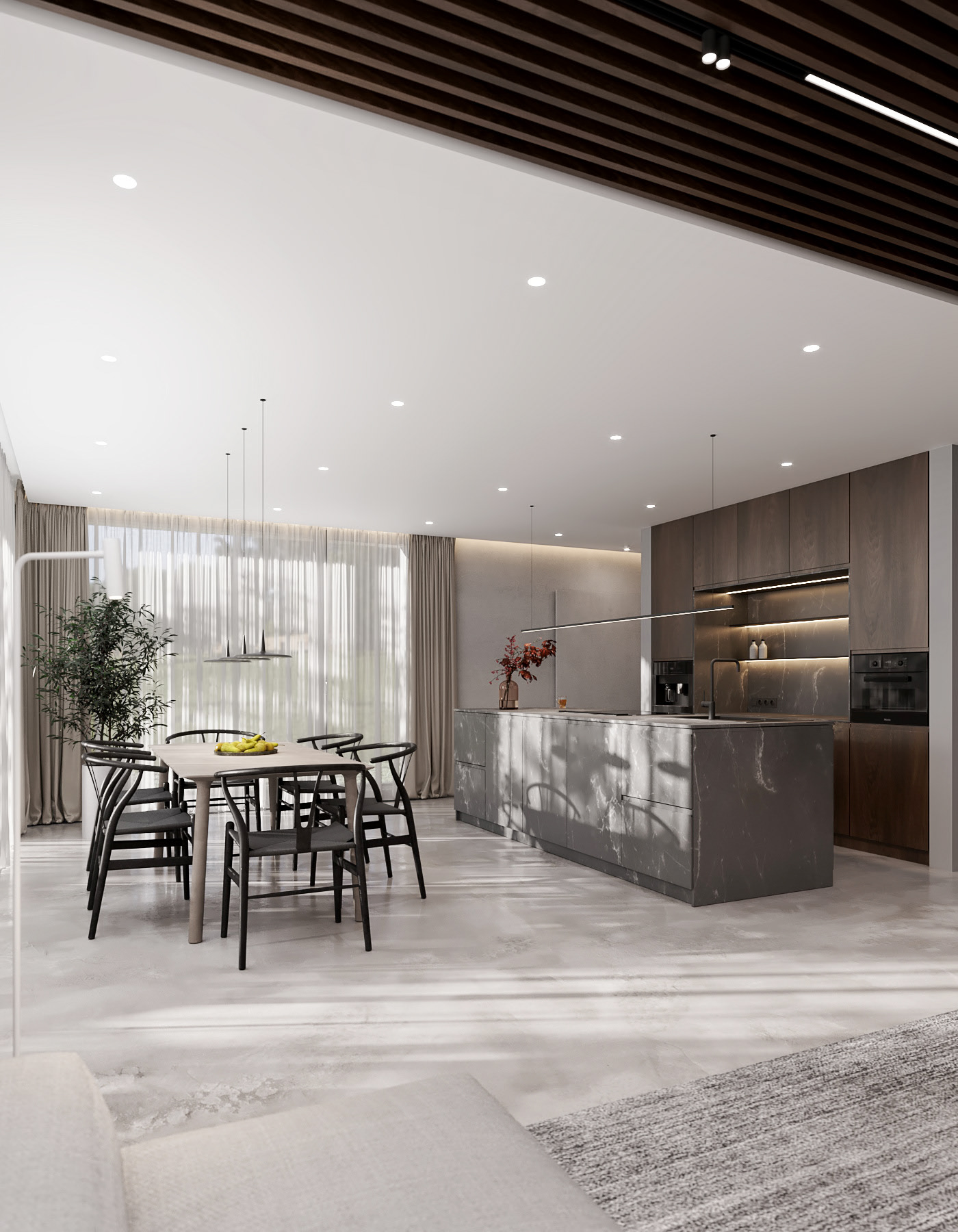 灰色木质的简单时尚-5