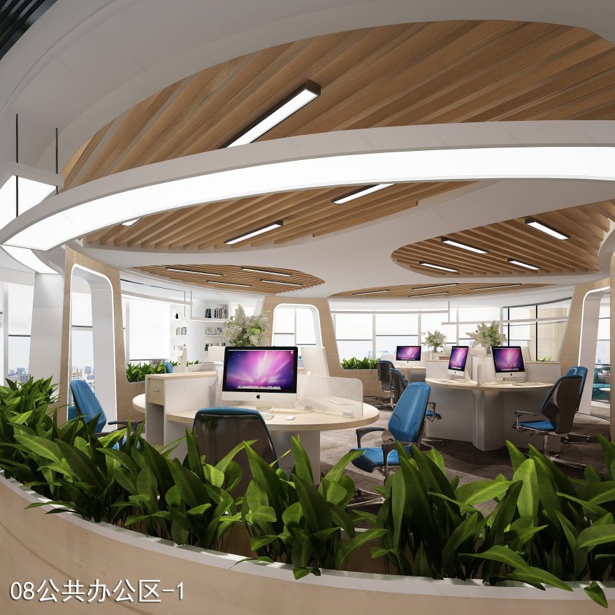 创意无限,空间有形——某公司总部室内设计案例-16