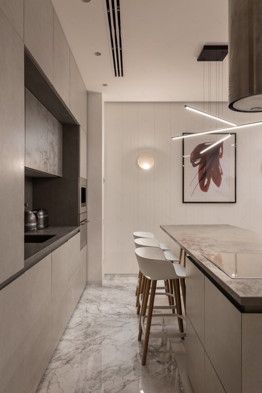 西班牙风情平层公寓丨乌克兰丨SVOYA Studio-7