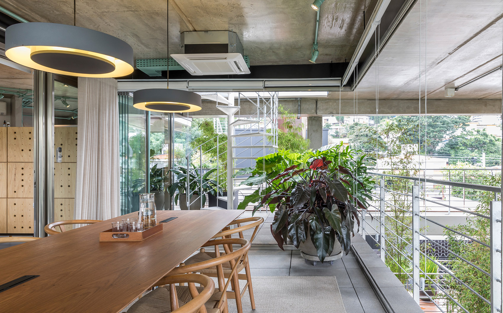 Rizoma办公空间，圣保罗/充满绿意的办公空间-2