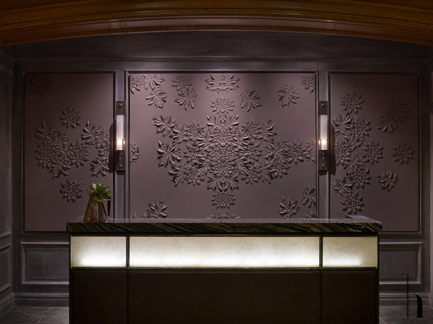 皮雕工艺在室内墙面设计中的应用-42