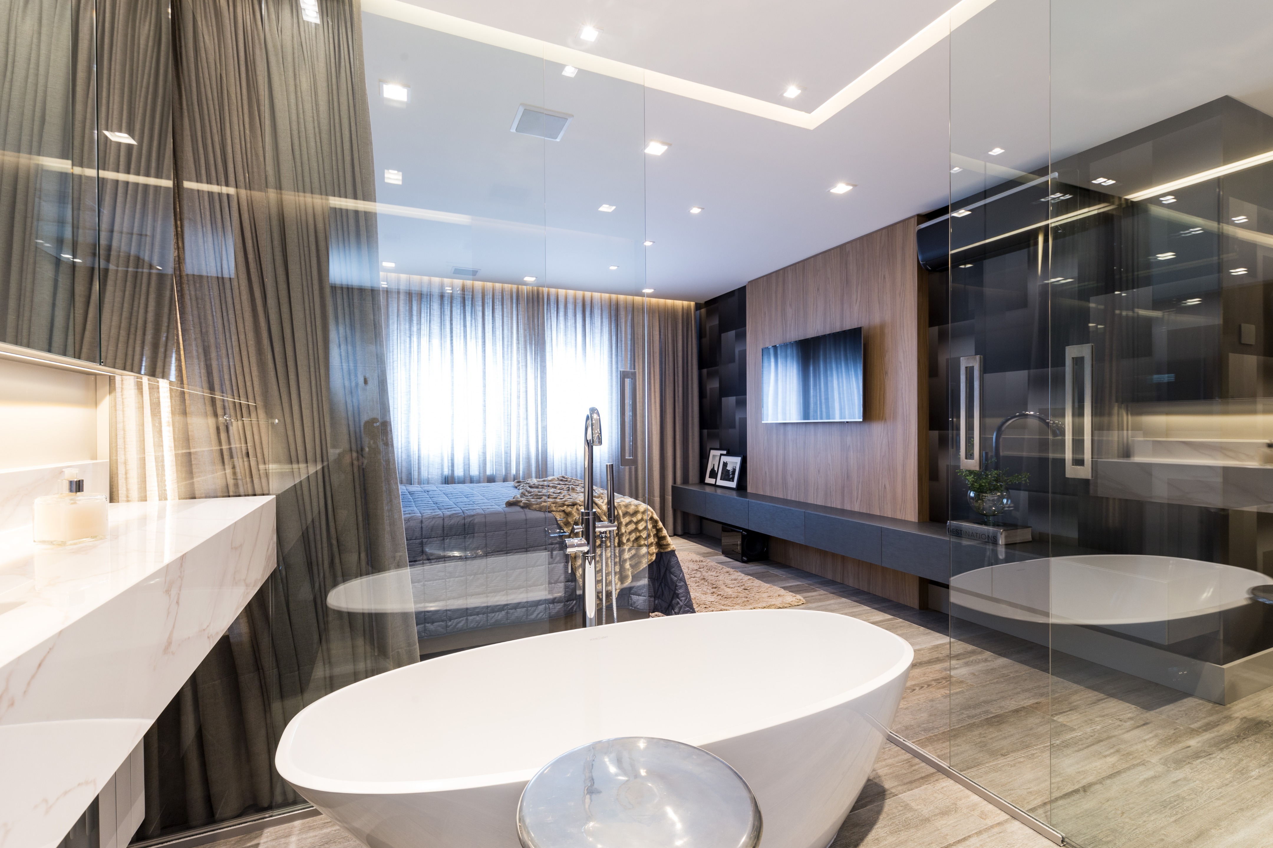 品味卓越的 140 平米现代公寓设计-6