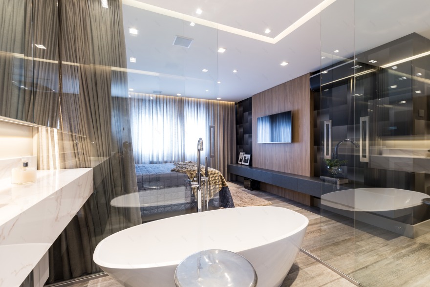 品味卓越的 140 平米现代公寓设计-6