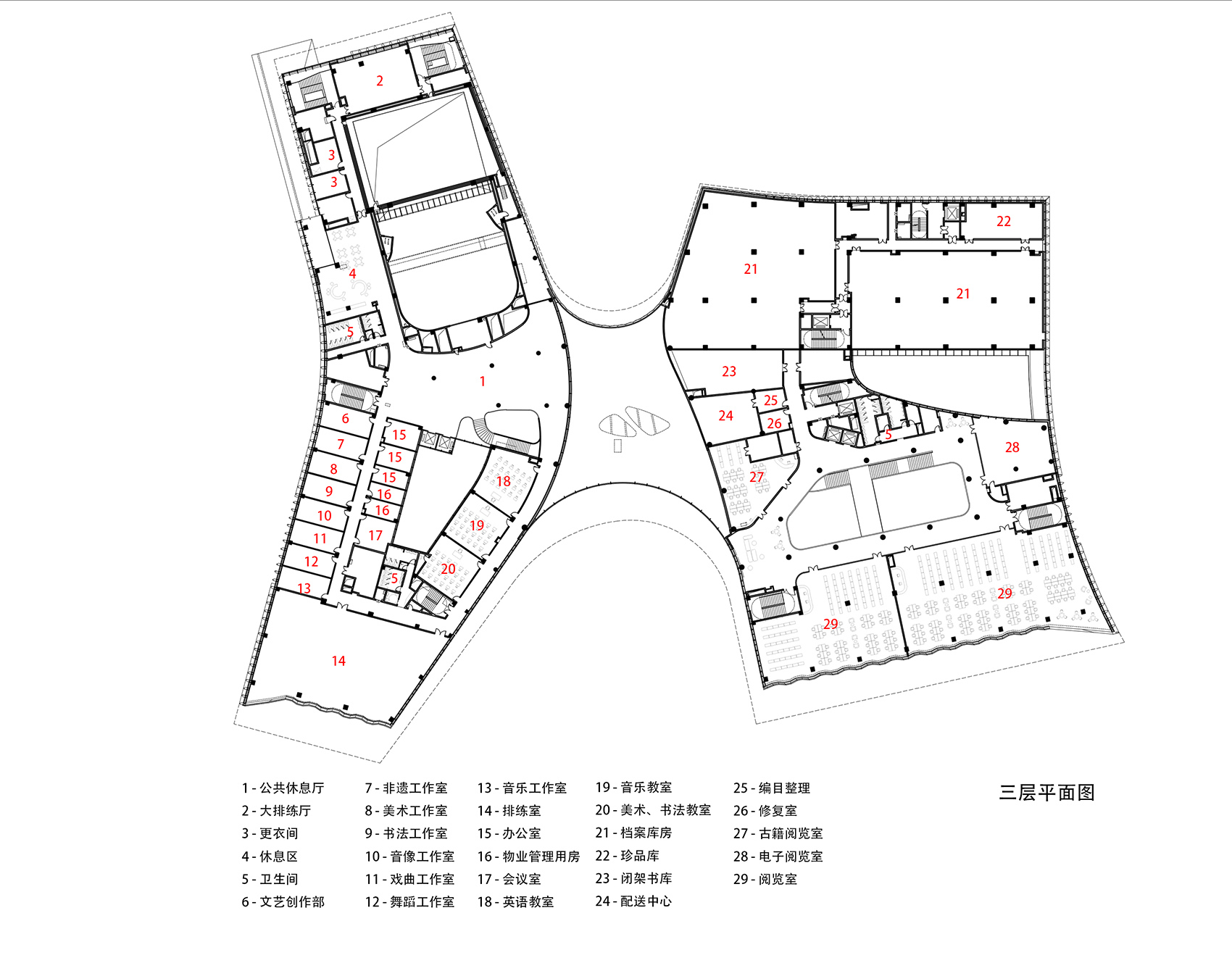 南通开发区公共文化中心丨中国南通丨同济大学建筑设计研究院（集团）有限公司-156