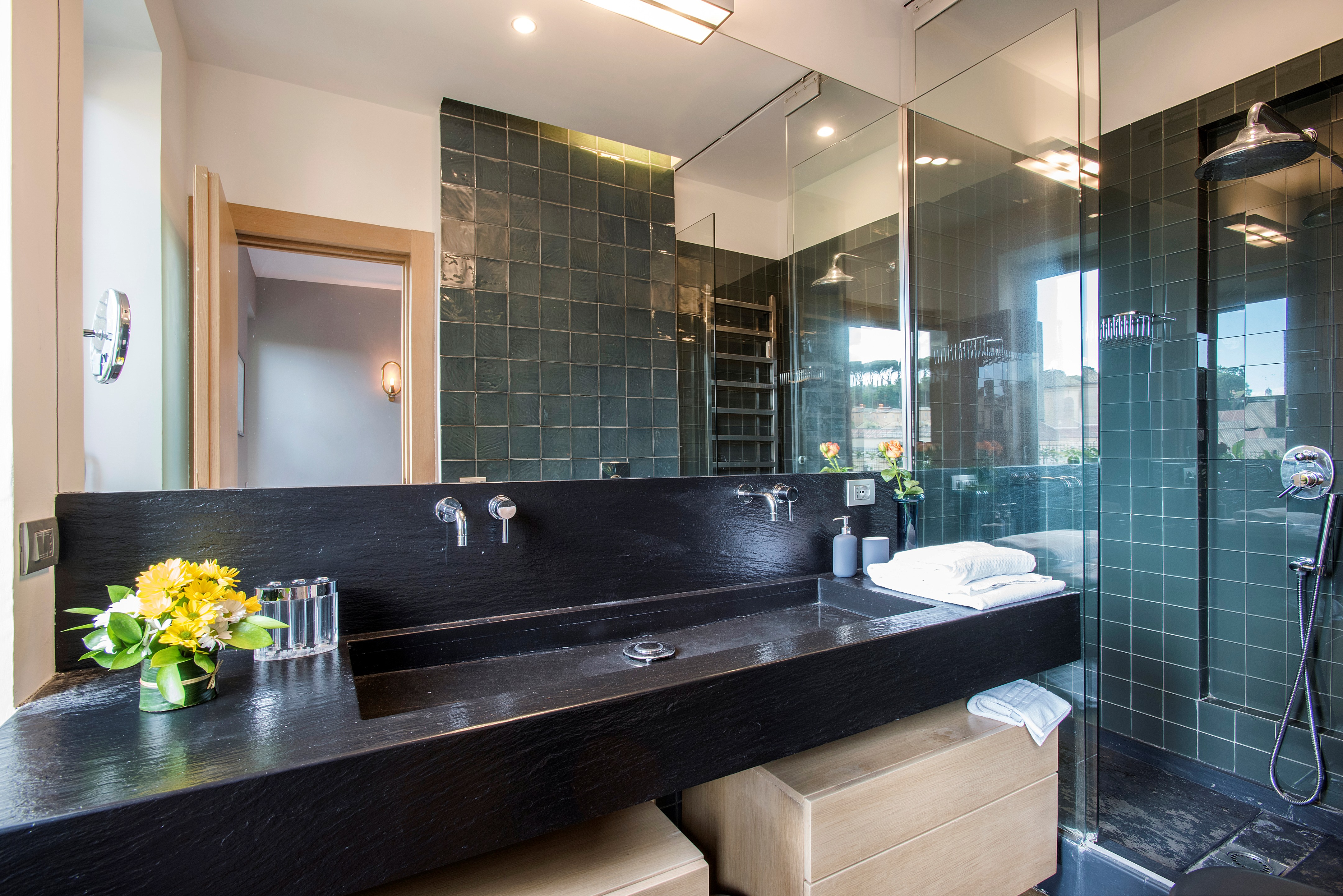 鸟语绿意中的宁静空间——罗马 Gianicolo 与 Trastevere 间 Oasi 公寓设计-35