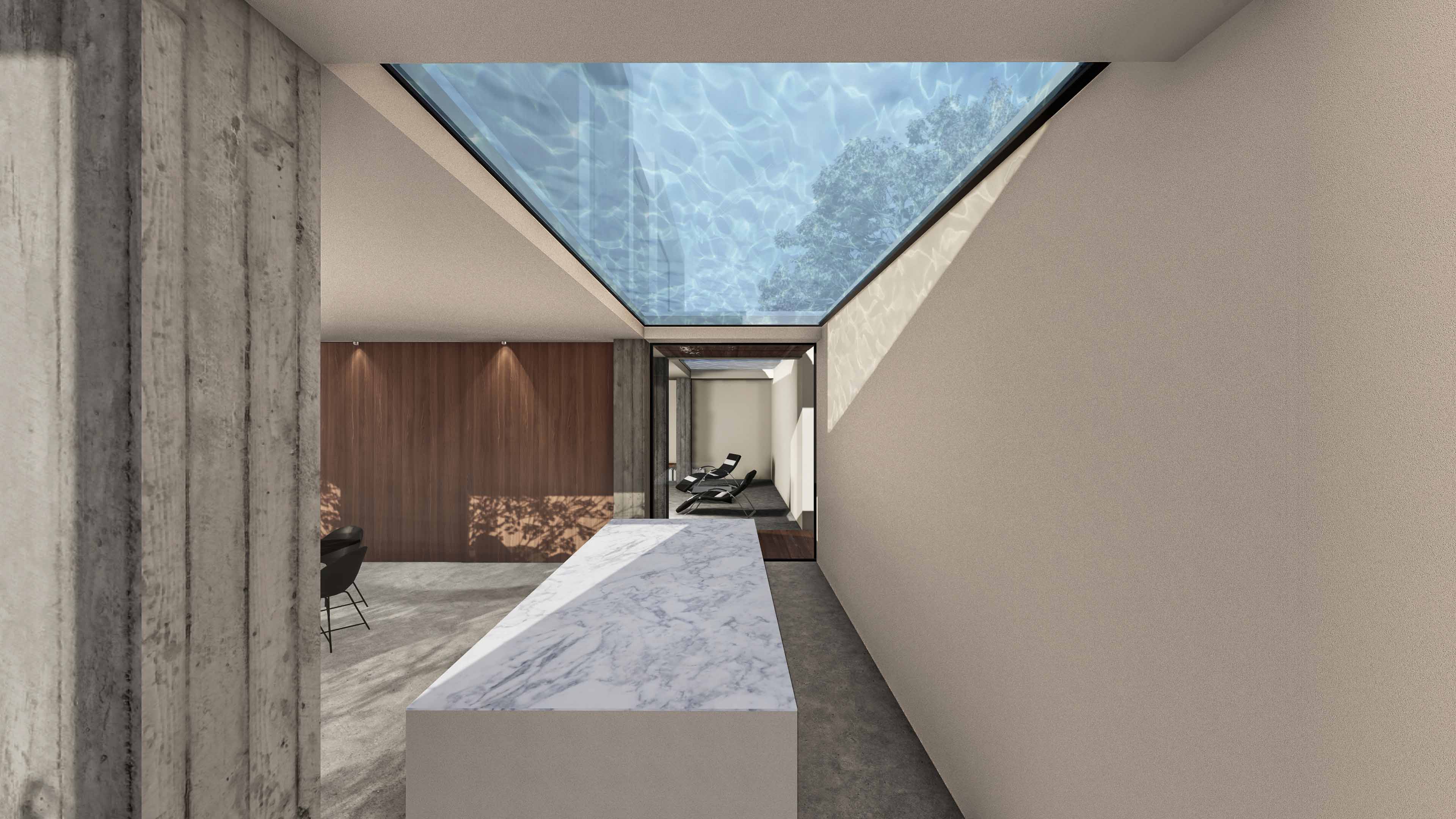 "实现环保与艺术共存的 Beton brut house"-12