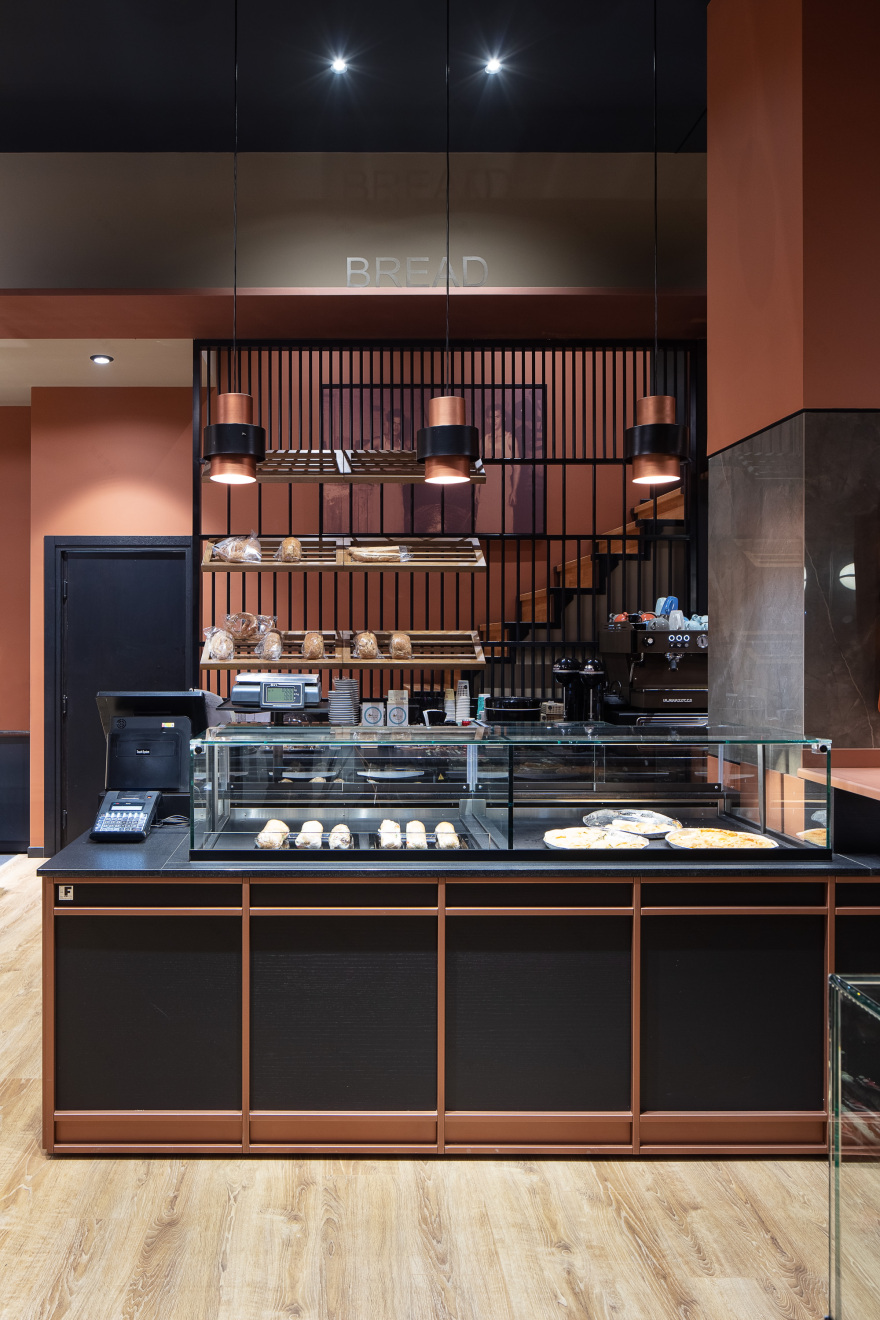 几何元素构建美食空间,温馨和谐呈现-3