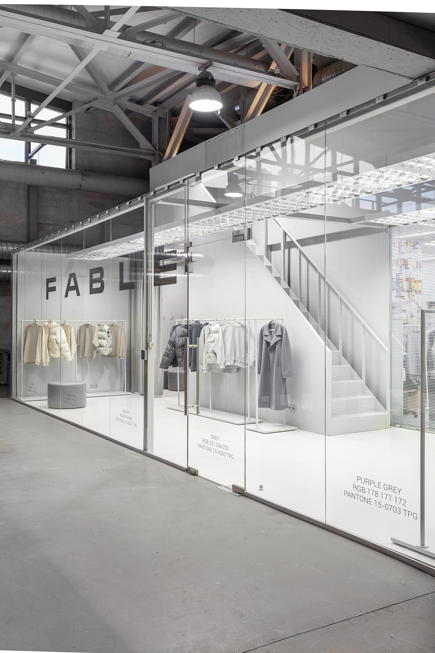 Polina Poludkina丨FABLE丨服装店设计-2