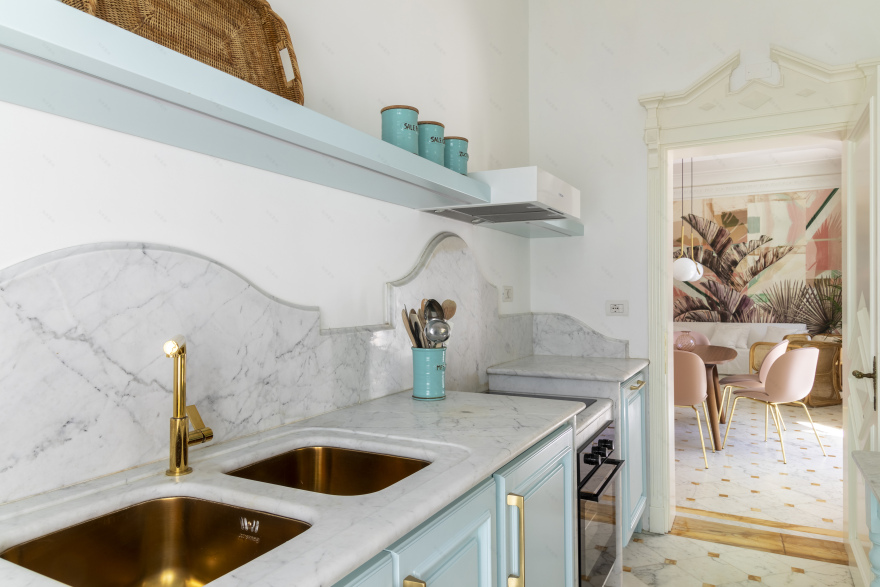 意大利海滨别墅 3VB,优雅融合雕塑空间-6