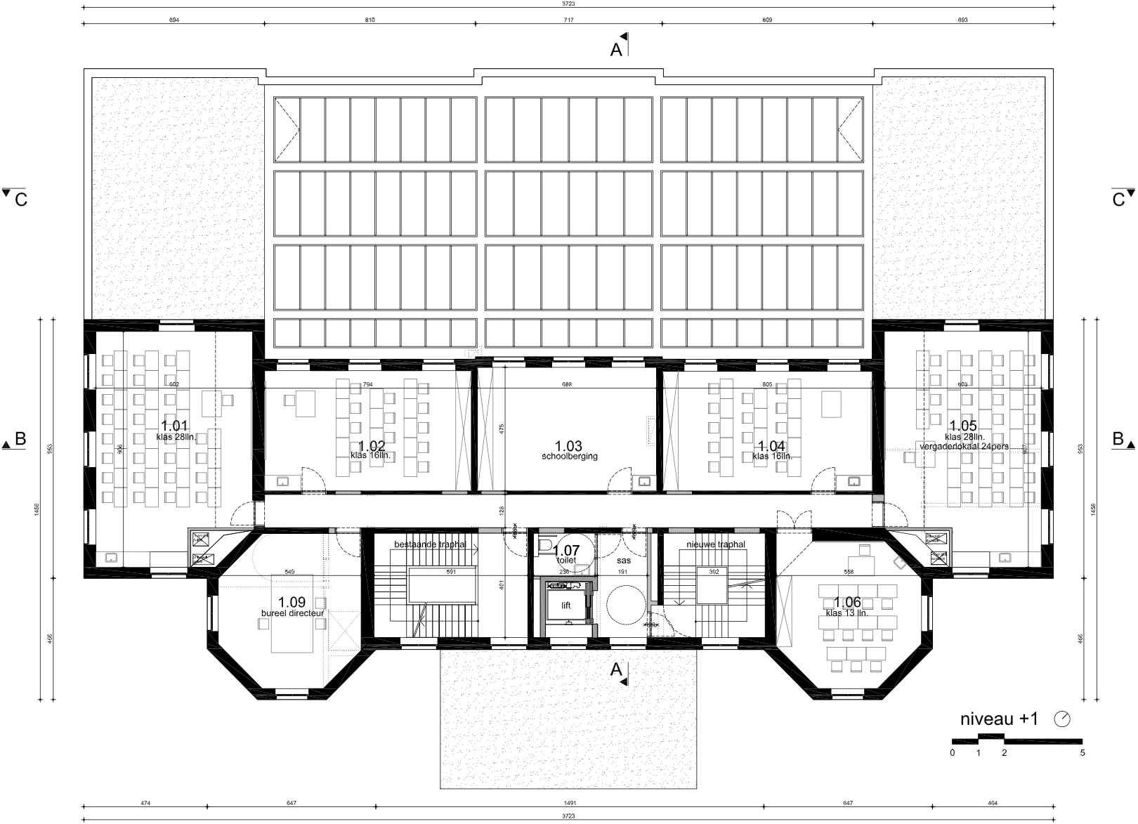 历史城堡变身现代学校丨HUB-49