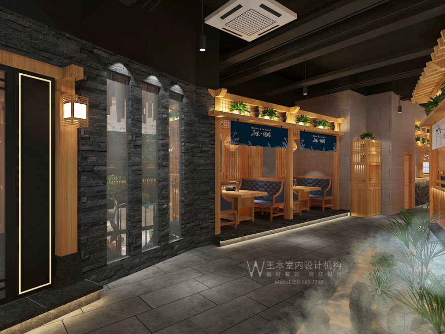 西宁万达九华牛烤肉店,打造仙境般的就餐环境-16