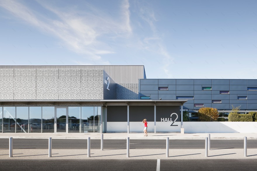 Montpellier 机场 Hall 2 现代扩建,简约大方-4