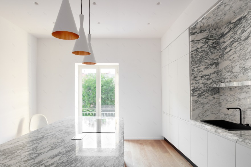 简约现代的 140 平米公寓 | 自然光与社交空间的完美融合-26