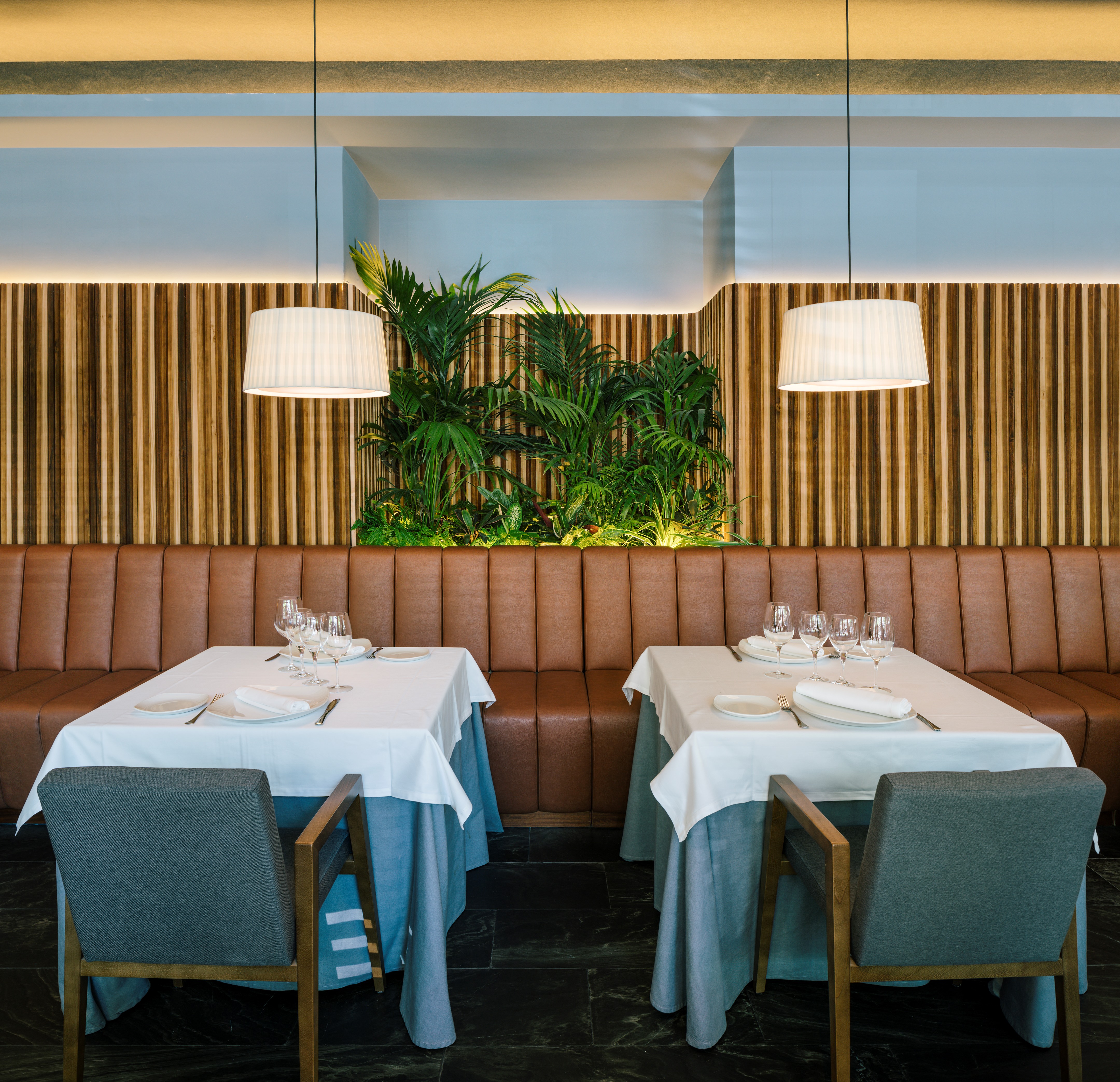 六十年代意式美学餐厅设计-5